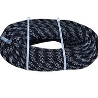 Corde statique en gros Fire Snake, prix usine, 11 mm, corde d'escalade de qualité supérieure avec mousquetons, certifiée CE ISO UIAA