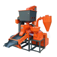 Machine à décortiquer le riz multifonctionnelle à haute efficacité pour le riz paddy, le blé, le millet, avec chambre en acier inoxydable