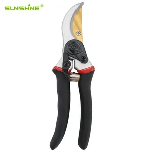 सनशाइन मल्टीफंक्शन प्रूनिंग शीयर स्टेनलेस स्टील ब्रांच कटिंग कैंची गार्डन टूल 8'' गार्डन प्रूनर्स शीयर प्रूनिंग कट - Product Image 1