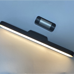 ไฟ LED สำหรับตู้แบบมินิมอล สีเทาอ่อนด้าน สวิตช์แบบสัมผัส 6000K แสงเดย์ไลท์ AC 85-265V ติดตั้งบนพื้นผิว วัสดุ ABS Ra95 - Product Image 5