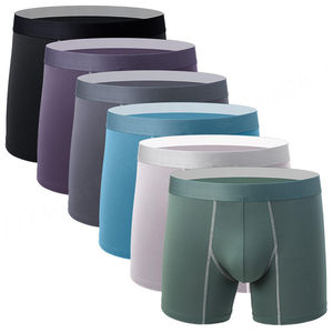 Fabricant de boxers taille unie personnalisés pour hommes boxer tissé taille élastique mode sexy modal pour hommes boxer pour hommes - Product Image 2