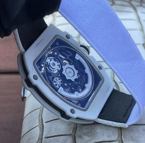 Nouvelle Montre de Luxe 2026 en Fibre de Carbone de Haute Qualité, Ultra-Fine 7,8 mm, Ultra-Légère 35g, Mouvement Mécanique Automatique Sportif, Saphir - Product Image 4