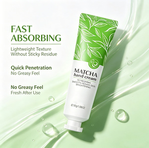 Crème pour les mains au matcha LAIKOU antioxydante, contrôle le sébum et illumine les mains ternes et jaunâtres. - Product Image 4
