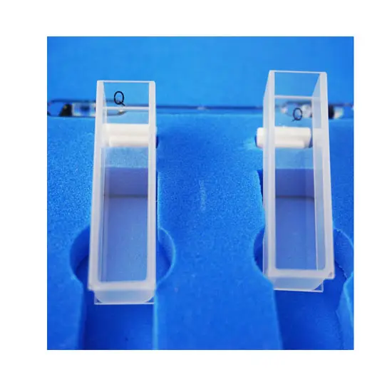 Quarz küvette kann für Fluoreszenz spektrometer verwendet werden