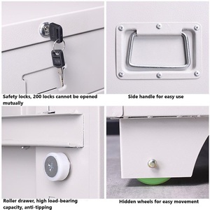 Kim loại bản đồ ngăn kéo tủ 5 ngăn kéo A1 A0 Kích thước vẽ phẳng Tủ tập tin cho trường nghệ thuật kỹ thuật dữ liệu vẽ tủ - Product Image 5