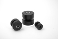 Support anti-vibrations en caoutchouc, isolateur de vibrations pour cabine de machines de construction, chargeuse, véhicule tout-terrain et équipement industriel