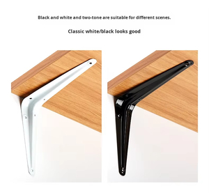 ชั้นวางของติดผนังรูปตัวแอล ทำจากเหล็ก รูปทรงสามเหลี่ยมมุมฉาก ติดตั้งง่าย - Product Image 6