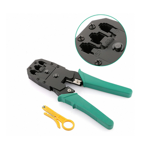 Outil de sertissage de câbles réseau multifonctionnel pour terminer les câbles Ethernet et téléphoniques - Product Image 2