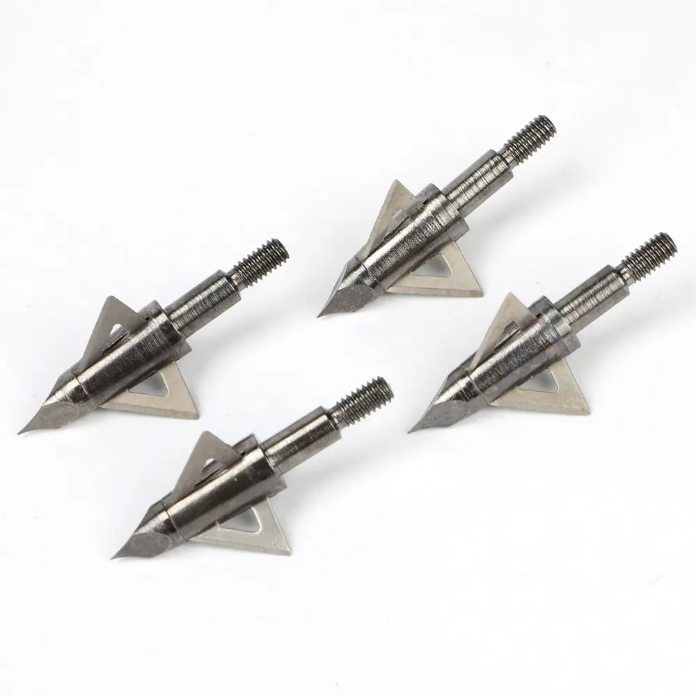 China Panahan DIY Stainless Steel Panahan Broadheads untuk Menembak Panahan Berburu Broadheads