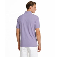 Camiseta Polo Personalizada de Cuello Mao para Hombre, Color Sólido, Secado Rápido, Transpirable, Informal de Verano, Manga Corta, para Golf