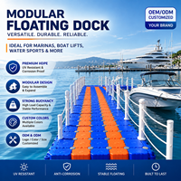 Nouveau design 2027 – Bloc de ponton flottant modulaire en PEHD anti-choc pour jet ski, capacité de charge 300-350 kg/m, certifié ISO CE