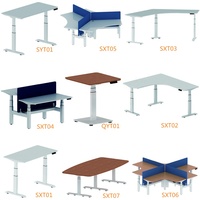 Une jambe café bar table ordinateur portable utiliser petit bureau réglable carré petit bureau debout roulant bureau mobile poste de travail avec roues