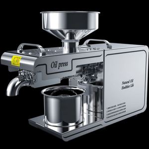 Extractor de Aceite Automático Hanboo para Prensado en Frío y Caliente de Cacahuates, Semillas de Lino, Nueces y Coco - Uso Doméstico/Comercial, Capacidad de 5-7 kg/h - Product Image 4