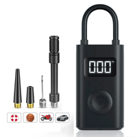Mini LED Light 150 Psi 2000mAh Pompa Ban Otomatis Tanpa Kabel Kompresor Udara Portabel