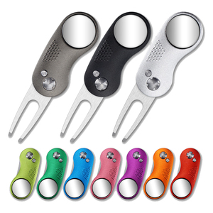 Outil de divot de <span class=keywords><strong>golf</strong></span> avec poignée en aluminium l rétractable en acier inoxydable terrain de <span class=keywords><strong>golf</strong></span> divot de <span class=keywords><strong>golf</strong></span> aussi - Product Image 1