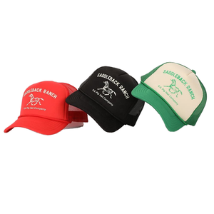Gorra de camionero de lona de alta calidad con 5 paneles, estilo deportivo, formal, para papá, personalizada, al por mayor, de mezclilla negra, terciopelo, transpirable e impermeable - Product Image 2