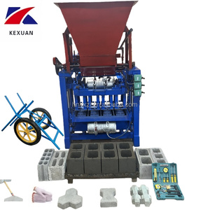 Machine à briques automatique KX4-35 Hopper, économie d'énergie, fonctionnement facile, équipement de fabrication de blocs - Product Image 1