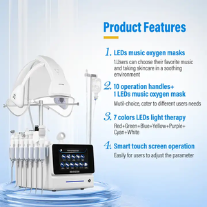 Máquina Facial de Oxigenación 11 en 1 Portátil 2025, Terapia de Oxígeno O2, Cúpula Facial de Oxígeno, Peeling Facial, Hidra Beauty - Product Image 2