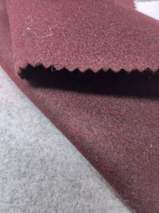 Nhà Máy Outlet Len Melton Chải Lông Cừu Vải Dệt Kim Đôi Phải Đối Mặt Với Cho Phù Hợp Với Áo Khoác Hàng May Mặc Quần Cho Bé Trai Và Cô Gái - Product Image 5