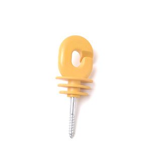HPSFENCE Isolatori per Maniglie di Cancelli <span class=keywords><strong>in</strong></span> <span class=keywords><strong>Legno</strong></span> Rosso ad Alta Tensione, Facili da Installare, per Recinzioni Agricole - Product Image 2