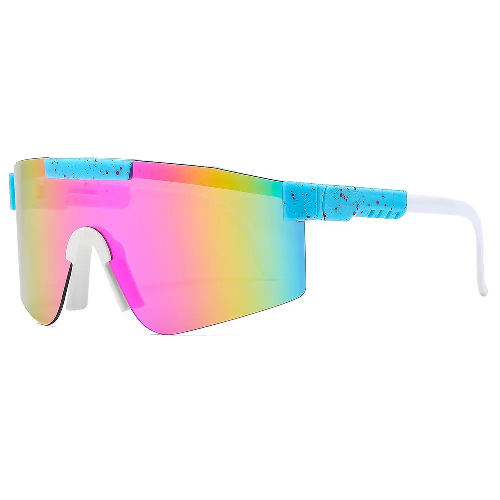 2022 Viper Fashion Outdoor Sports Sunglasses Shades Trendy Fashion Men Women Cycling Oversized Custom Sunglasses