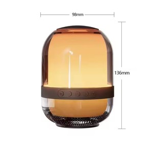 M9 RGB môi trường xung quanh loa máy tính để bàn ánh sáng trong suốt không dây âm thanh loa siêu trầm pin Powered rạp hát tại nhà đa chức năng RGB - Product Image 5