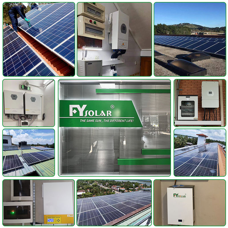On Grid Solar System 5kw 10kw 15kw 8kw 6kw 12kw Solar Panels on Grid ...