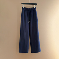 Kadınlar İçin Lüks Moda 3 Parçalı Set Yeni İlkbahar Sonbahar Kapüşonlu Crop Sweatshirt Dantel Yelek Bol Paça Pantolon Takımı