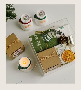 Décorations <span class=keywords><strong>de</strong></span> Noël, cadeaux <span class=keywords><strong>de</strong></span> vacances créatifs, tasses <span class=keywords><strong>de</strong></span> bougies parfumées du père Noël faites à la main, cire <span class=keywords><strong>de</strong></span> soja personnalisée - Product Image 5