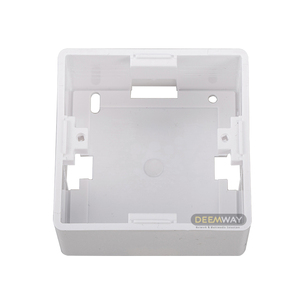 Ổ cắm hộp 1 2 3 cổng tường mặt tấm bề mặt gắn kết faceplate hộp dưới cùng cho <span class=keywords><strong>RJ45</strong></span> cáp mạng - Product Image 1