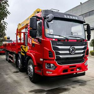 รถบรรทุกติดเครนตงเฟิง KH 8x4, 320 แรงม้า, ประหยัดน้ำมัน, กำลังแรงขึ้น, เสียงรบกวนต่ำขึ้น สำหรับงานยกของทางวิศวกรรม - Product Image 6