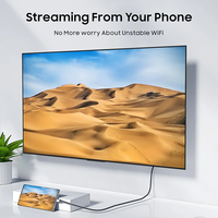 1M 2M 3M HDMI-Kabel 4K 30HZ 60HZ Aluminiumgehäuse Ultra-HD-Kabel Hochgeschwindigkeits-Typ C zu HDMI-Kabeln für iPhone Laptop und Tablet