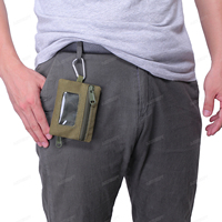 AJOTEQPT Dompet Tas Kartu, Dompet Dompet Uang Luar Ruangan Taktis