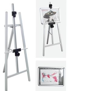 Chevalet d'affichage moderne en aluminium avec base stable pour les promotions quotidiennes des restaurants, les ventes en magasin et les expositions - Product Image 3