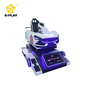 Expérience sensorielle 4D de machine de jeu de VR de voiture de course commerciale de source d'usine chinoise pour le <span class=keywords><strong>PC</strong></span> d'intérieur de fibre de verre d'arcades pour - Product Image 2