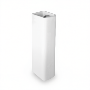 Lavabo de Columna Klio de 66 cm de Altura, Lavabo de Baño Montado en la Pared - Product Image 3