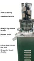 Extracteur de jus à froid commercial TK750/TK1200/TK1500/TK2000/TK3000 pour les magasins de jus, les cafés, les restaurants et les hôtels