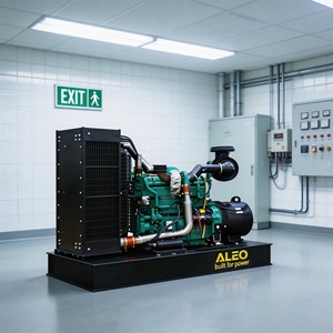 מכירת מפעל - גנרטור דיזל חשמלי שקט 415KVA, 332KW, 50Hz, סוג מכולה, 1500RPM, מערכת התנעה אוטומטית - Product Image 5