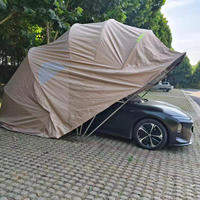 Abri de voiture pliable imperméable, robuste, rétractable, pour extérieur, résistant au vent, portable, mobile, tente de protection pour véhicule