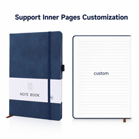Carnet de bureau en stock, en similicuir, avec sangle A5, pour notes de cours, directement de l'usine