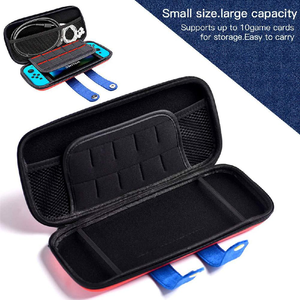 Portable Slim Da Viaggio Custodia per il trasporto Per Switch di Console e Accessori del Gioco Sacchetto di 10 Slot Impermeabile Mano Poche per Nintendo Interruttore - Product Image 3