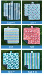 Tapis de pique-nique extérieur en tissu personnalisé, imperméable, anti-humidité, facile à nettoyer, tapis de <span class=keywords><strong>camping</strong></span>, tapis de pique-nique ultrasonique pour <span class=keywords><strong>les</strong></span> sorties printanières - Product Image 5