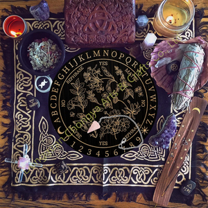 Tablero <span class=keywords><strong>de</strong></span> péndulo <span class=keywords><strong>de</strong></span> bruja <span class=keywords><strong>de</strong></span> 7,8 ", plancheta <span class=keywords><strong>de</strong></span> radiestesia <span class=keywords><strong>de</strong></span> madera, péndulos, herramientas <span class=keywords><strong>de</strong></span> adivinación <span class=keywords><strong>de</strong></span> <span class=keywords><strong>brujería</strong></span> para decoración <span class=keywords><strong>de</strong></span> Altar espiritual - Product Image 4