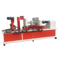 Machine à fabriquer des tubes en papier, haute production, facile à utiliser, faible entretien, qualité industrielle, machinerie de fabrication de tuyaux en papier