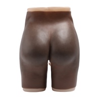 Culotte en silicone pour adultes Pantalon croisé respirant pour les fesses qui améliore les hanches des fesses Taille Plus pour les transgenres