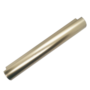 Bandes de finition en acier inoxydable de couleur satinée or rose, forme incurvée personnalisée - Product Image 4