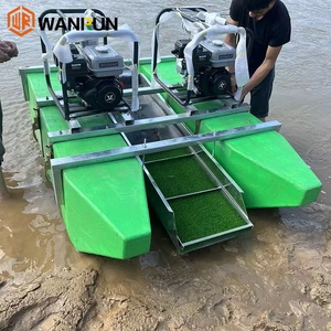 Mini vàng dredger tự nổi mô hình phao linh hoạt Công nghệ hút ống cho nước nông sông bơm động cơ động cơ - Product Image 2