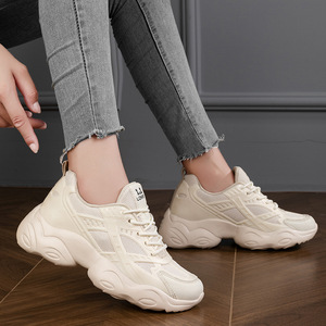 Autumn Sock Sneakers Women's Mesh Cushioning <b>EVA</b> Insole Casual Running Jogging Walking Shoes Slip on Loafers chunky shoes - Product Image 4