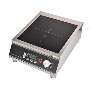 Imichef - Cocina de Inducción Comercial de Acero Inoxidable de Alta Calidad con un Solo Quemador de 3500 W - Product Image 3