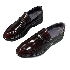Zapatos de Cuero Genuino para <span class=keywords><strong>Hombre</strong></span>, Diseño de Lujo, Casuales de Negocios, Transpirables, Ligeros, con Suela Suave, Punta en Pico, Modernos, para Oficina y Carrera Profesional - Product Image 5